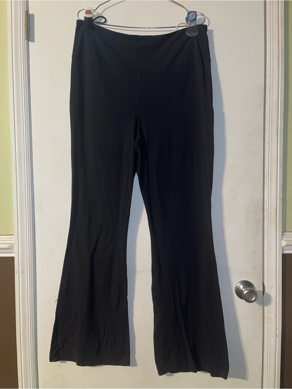 lululemon athletica Black Flared Leggings